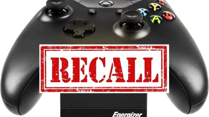 Battery Chargers for XBOX ONE Recalled